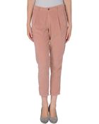 7 For All Mankind Casual Trouser - Lyst