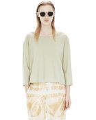 Acne Studios Witkin Ctn Sea Foam - Lyst