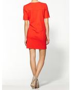 Tibi Ponte Shift Dress - Lyst