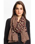 Tory Burch Wray Wool Scarf - Lyst
