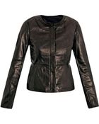 Diane von Furstenberg Python Print Coat - Lyst