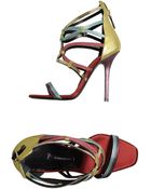Diego Dolcini Highheeled Sandals - Lyst