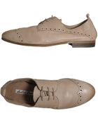 Julie Dee Lace Up Shoes - Lyst