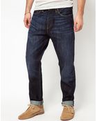 Levi's Levis Selvedge Jeans 508 Tapered - Lyst