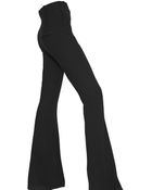 Alexander McQueen Leaf Viscose Crepe Trousers - Lyst