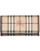 Burberry Penrose Haymarket Pvc Wallet - Lyst