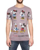 Dolce & Gabbana Mickey Mouse Cotton Rayon Jersey T-shirt - Lyst