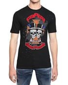 DSquared2 Distressed Cotton Linen Jersey T-Shirt - Lyst