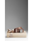 Burberry London Leather Belt - Lyst