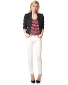French Connection Lisa Crepe Jacket - Lyst