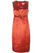 Marc Jacobs Silk Dress - Lyst