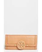 Tory Burch Amanda Continental Wallet - Lyst