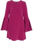 Elizabeth And James New Mabel Flute Sleeve Dress - Lyst