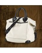 Ralph Lauren Canvas Convertible Tote Bag - Lyst