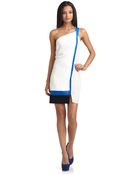 Sachin & Babi Gloria Colorblock Oneshoulder Dress - Lyst