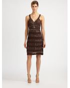 Sue Wong Beaded Dress - Lyst