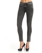 7 For All Mankind Cropped Jeans - Lyst