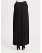 BCBGMAXAZRIA Dillon Pleated Maxi Skirt - Lyst