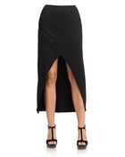 LNA Wrap Skirt - Lyst