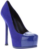Saint Laurent Patent Tribute 140 - Lyst