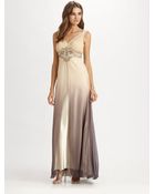 Sue Wong Ombre Gown - Lyst