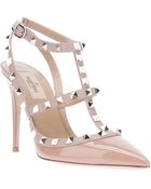 Valentino Studded Sandal - Lyst
