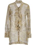 Etro Long Sleeve Shirt - Lyst