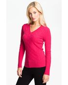 Christopher Fischer Elisa Cable Cashmere Sweater - Lyst