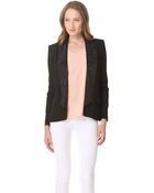 Haute Hippie Jacket with Embellished Lapels - Lyst