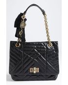 Lanvin Happy Quilted Leather Shoulder Bag - Lyst