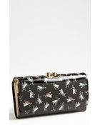 Ted Baker Cotton Dog Bobble Matinee Wallet - Lyst