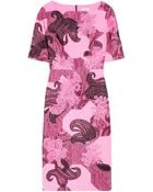 Erdem Iris Embroidered Lace and Wool Blend Crepe Dress - Lyst