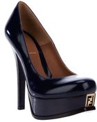 Fendi Platform Pump - Lyst