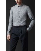 Burberry Prorsum Classic Fit Oak Leaf Shirt - Lyst