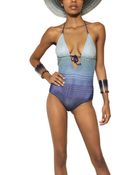 Missoni Viscose Lurex Knit Bathing Suit - Lyst