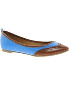 Asos Asos Lookout Printed Ballet Flats - Lyst