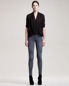Helmut Lang Patina Leggings Blade - Lyst