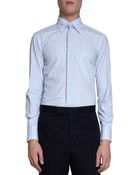 Thom Browne Oxford Graph Check Dress Shirt - Lyst