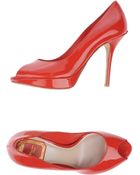 Dior Pumps with Open Toe - Lyst
