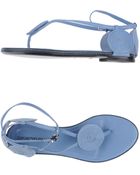 Emporio Armani Flip Flops - Lyst