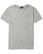 A.P.C. Cotton Crew Neck Tshirt - Lyst
