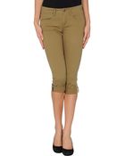 Burberry Brit 34length Trousers - Lyst