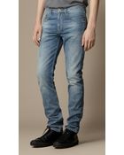 Burberry Shoreditch Vintage Skinny Fit Jeans - Lyst