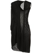 DRKSHDW by Rick Owens Short Dress - Lyst