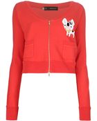 DSquared2 Cropped Sweatshirt - Lyst