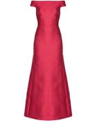 Carolina Herrera Duchess Satin Fishtail Gown - Lyst