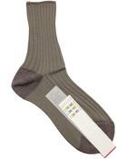 Maria La Rosa Two Tone Sock - Lyst