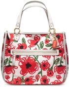 Coach Poppy Floral Print Hallie Tote - Lyst