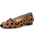 Charlotte Olympia Hyena Print Kitty Flat in Hyena Print - Lyst