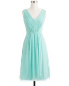 J.Crew Louisa Dress in Silk Chiffon - Lyst